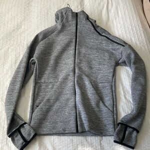 Adidas Heathered Grey Hoodie